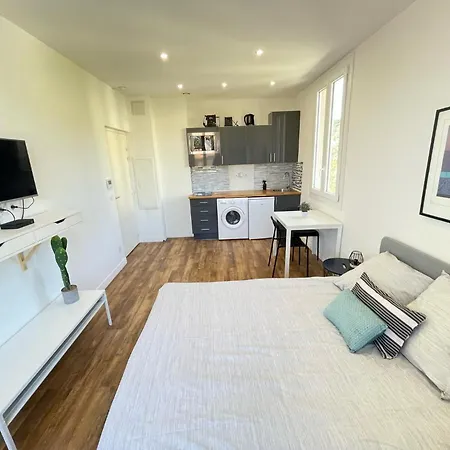 Nice Renting - Cambrai02 - Studio Beach Sea View - Ac - Promenade Des Anglais Exterior photo