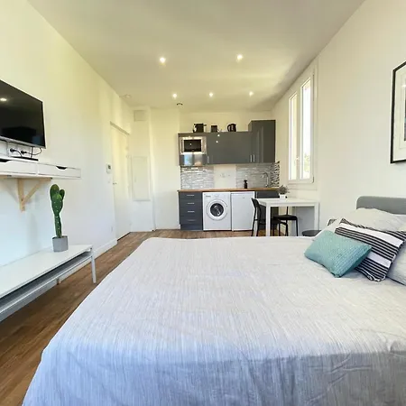 Nice Renting - Cambrai02 - Studio Beach Sea View - Ac - Promenade Des Anglais Exterior photo