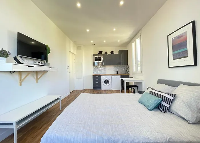 Nice Renting - Cambrai02 - Studio Beach Sea View - Ac - Promenade Des Anglais