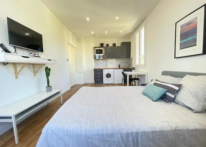 Nice Renting - Cambrai02 - Studio Beach Sea View - Ac - Promenade Des Anglais
